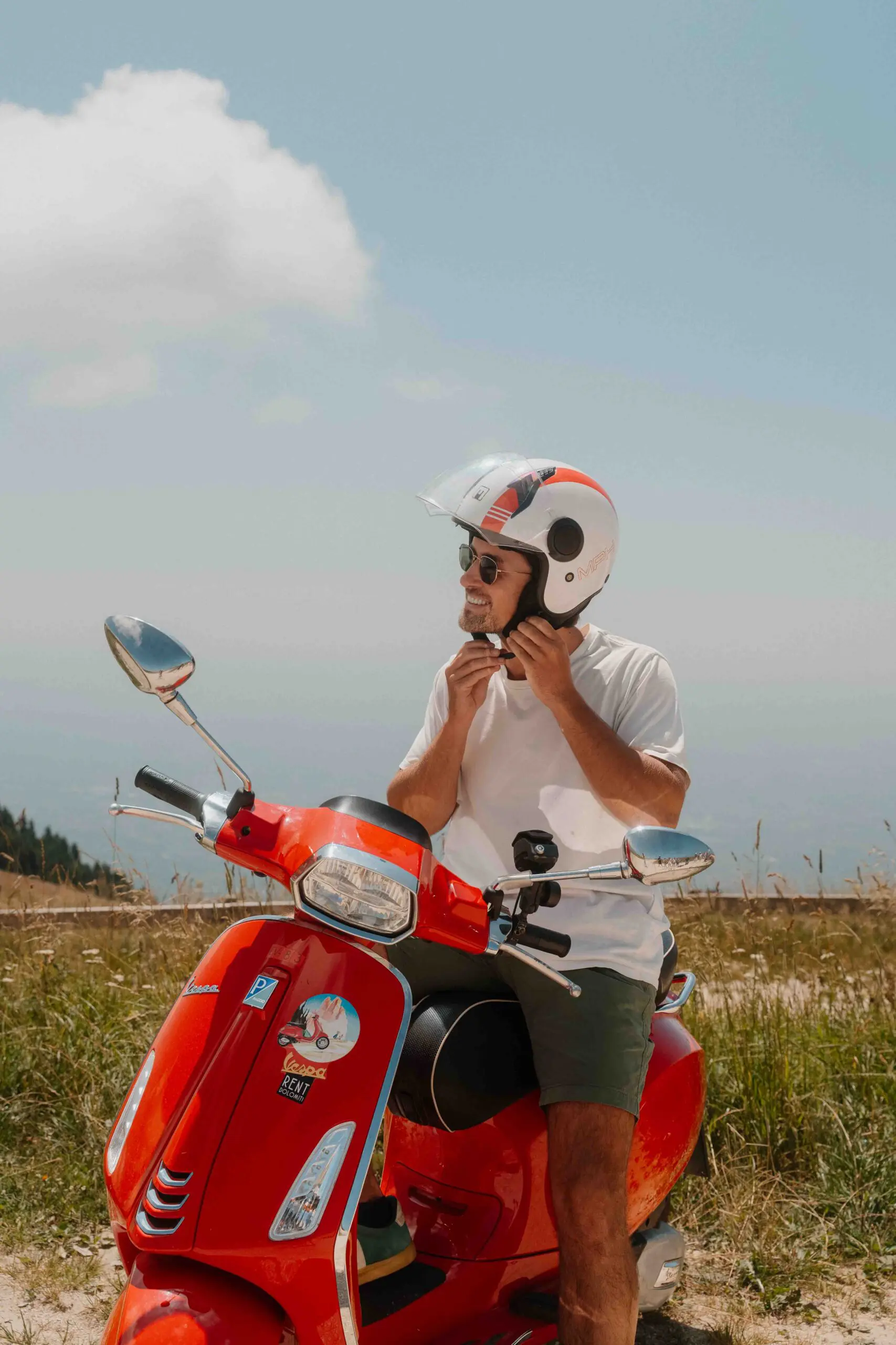Vespa-Trip in den Dolomiten