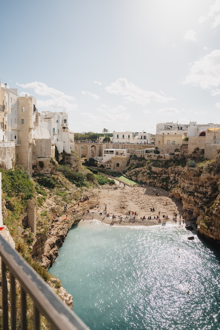 puglia beach weiße Stadt Apulien Strand Ostuni