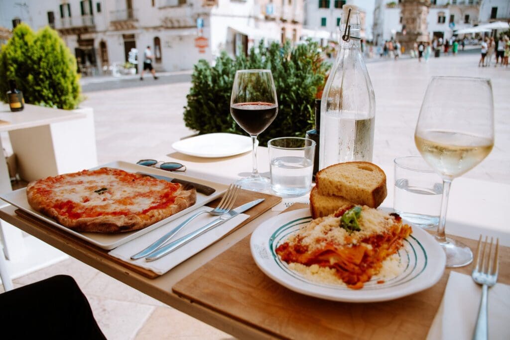 pizza in Apulien